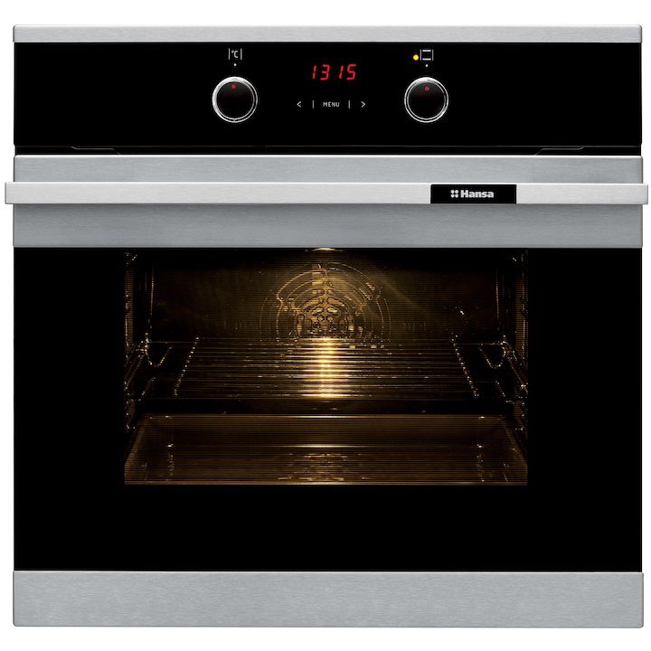 Фурна за вграждане: На какво да обърнете внимание Фурна за вграждане Hansa BOEI64590015, Електрическа, 66 л. Хидролитично почистване, 8 Функции, Клас A, Инокс