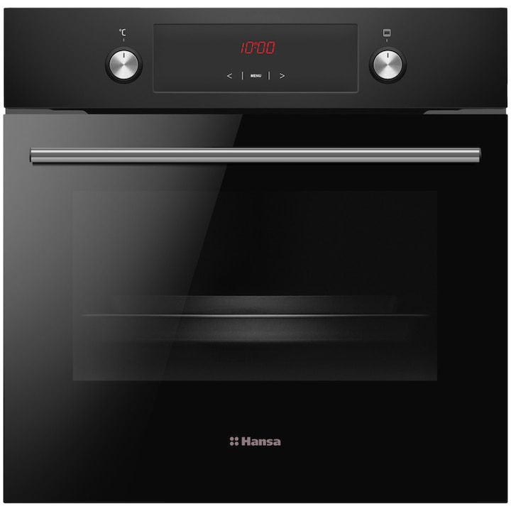 Фурна за вграждане: На какво да обърнете внимание Фурна за вграждане Hansa BOES68461, Електрическа, 62 л, SteamCleaning, 8 програми, Grill, Coolfront, Таймер, Клас A, Черен