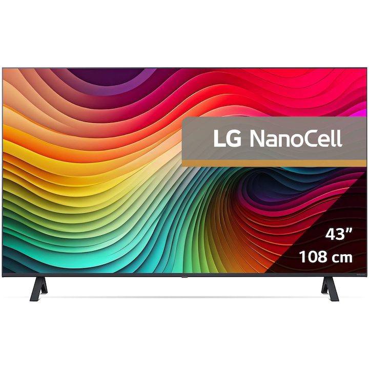 Телевизор LG NanoCell 43NANO81T3A, 43 (108 см), Smart, 4K Ultra HD, Клас G (Модел 2024)