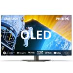Телевизор Philips AMBILIGHT tv OLED 55OLED819, 55 (139 см), Google TV, Ultra HD 4K, 100Hz, Клас G (Модел 2024)