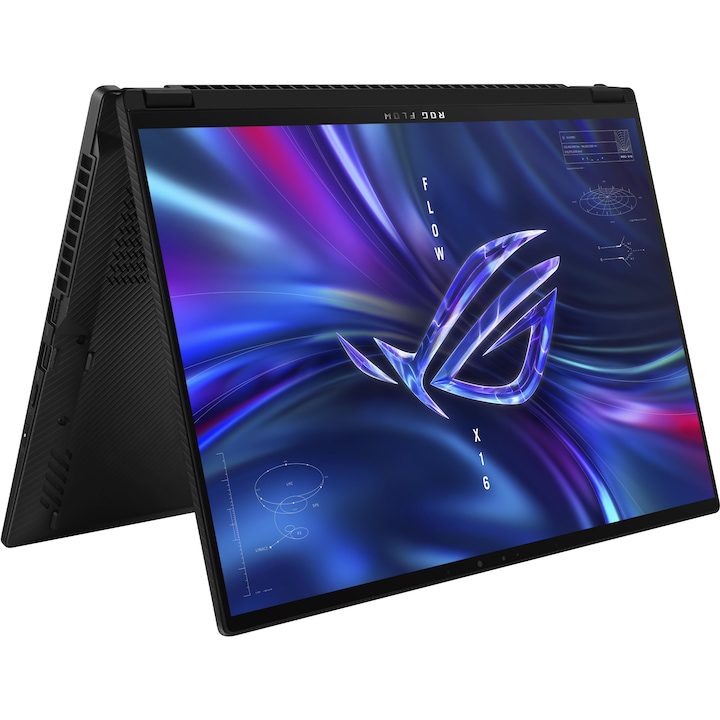 Лаптоп ASUS ROG Flow X16 2023 GV601VI-NL010X с Intel Core i9-13900H (1.95.4GHz, 24M), 64 GB, 2 TB M.2 NVMe SSD, NVIDIA RTX 4070 8GB GDDR6 DLSS 3, Wind