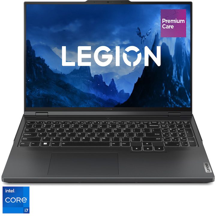 Лаптоп Gaming Lenovo Legion Pro 5 16IRX9, Intel® Core™ i7-14700HX, 16, WQXGA, 32GB, 1TB SSD, NVIDIA GeForce RTX 4070, 8GB, No OS, Onix Grey