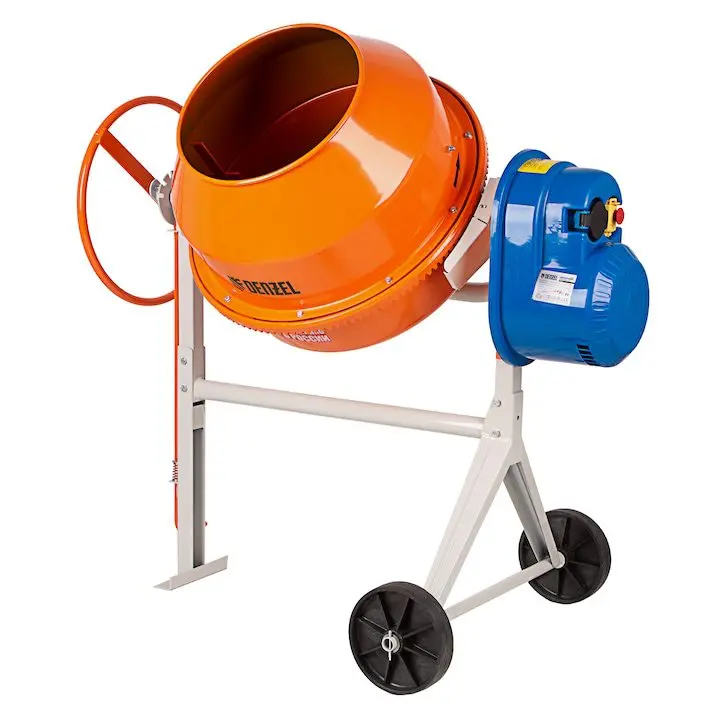 Бетонобъркачка DENZELB-125, 125 л, 550 W