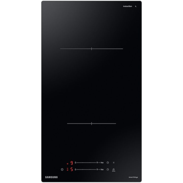 Най-добрите Котлони и Плотове за Вграждане Плот за вграждане Samsung NZ32BG2005FKU2, Индукционен, 2 зони за готвене, Wi-Fi, Touch Control, 30 см, Черен