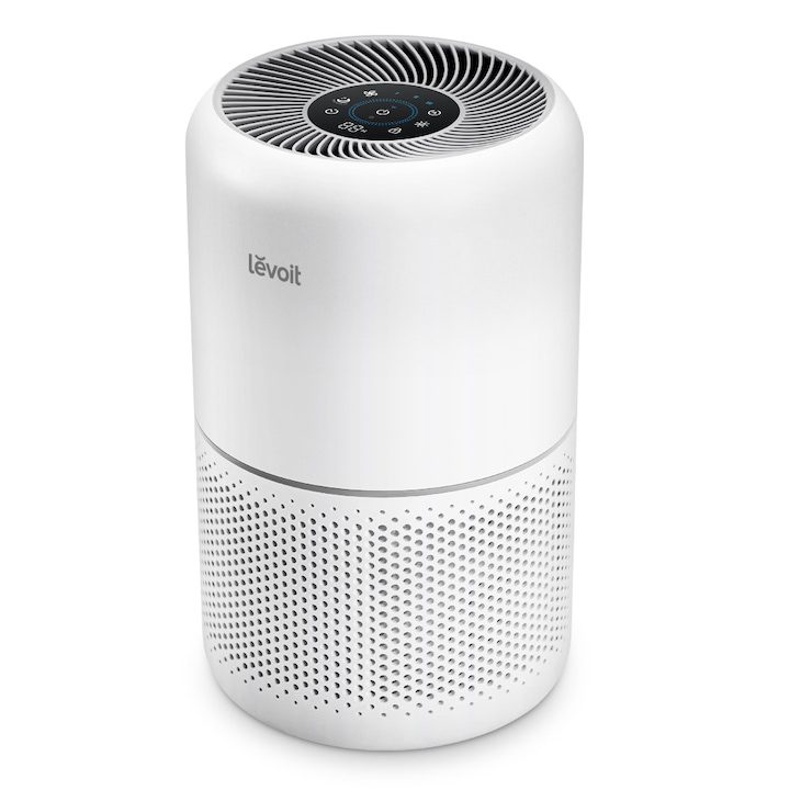 Пречиствател за въздух Levoit Smart Core300s, Интелигентен, 3 филтрации, Предфилтър, HEPA филтър, Филтър с активен въглен, 41m² ефективност на покрити