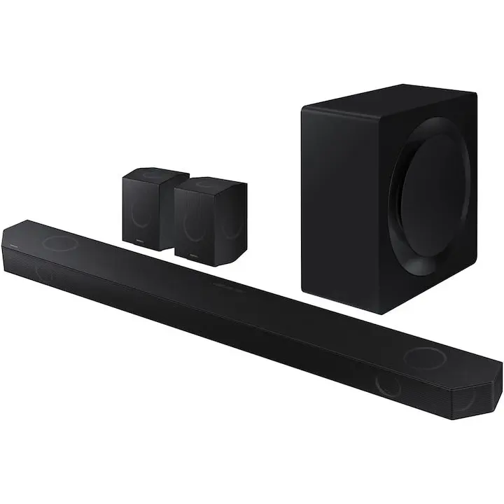 Саундбар Samsung HW-Q990D, 11.1.4, 656W, Bluetooth, Wi-Fi, Безжичен субуфер, Dolby Atmos, Графитено черно