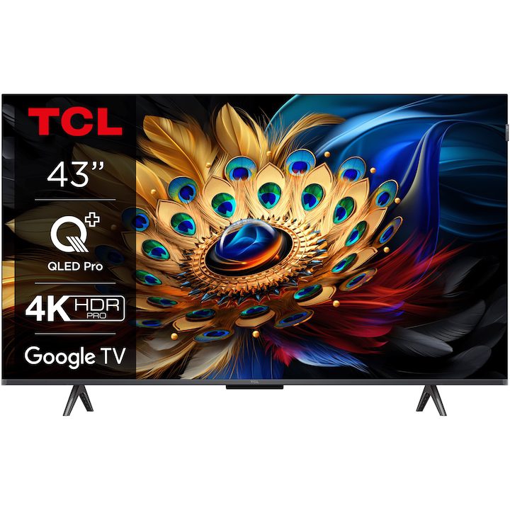 Телевизор TCL QLED 43C655, 43