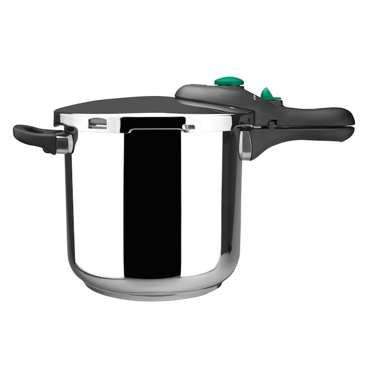 Тенджера Под Налягане – Бързо и Иновативно Готвене Динамична тенджера под налягане Magefesa, 18/10 Неръждаема стомана, 7 литра, 5 системи за сигурност