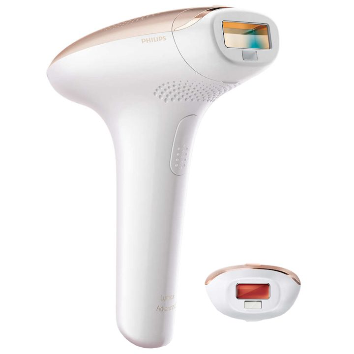 Най-добрите Фотоепилатори за Перфектна Грижа у Дома Фотоепилатор IPL Philips Lumea Advanced SC1997/00, 250 000 импулса, за тяло и лице, работа с кабел, система за безопасност
