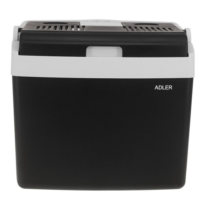 Електрически Хладилни Чанти – Практичен Избор За Всяко Пътуване Хладилна чанта Adler AD 8091, 25 литра, 12V/230V, Охлаждане и затопляне, Черен