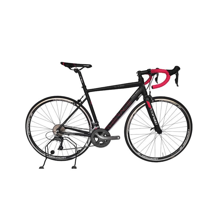 Лек шосеен велосипед Corelli The Race CR 2000 52 см черно-червен