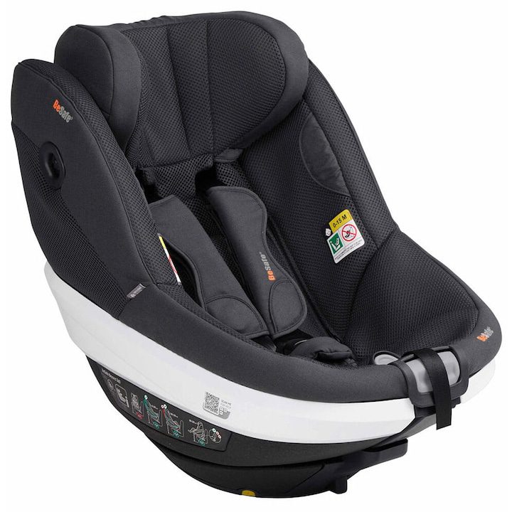 Столче за кола BeSafe Beyond 360, 61-125 см, антрацит, пълна система за пътуване