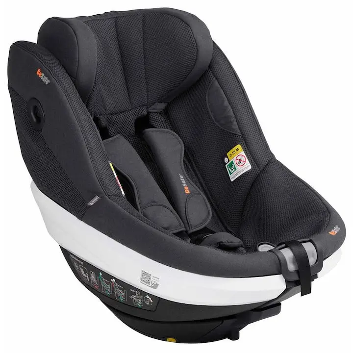 Столче за кола BeSafe Beyond 360, 61-125 см, антрацит, пълна система за пътуване