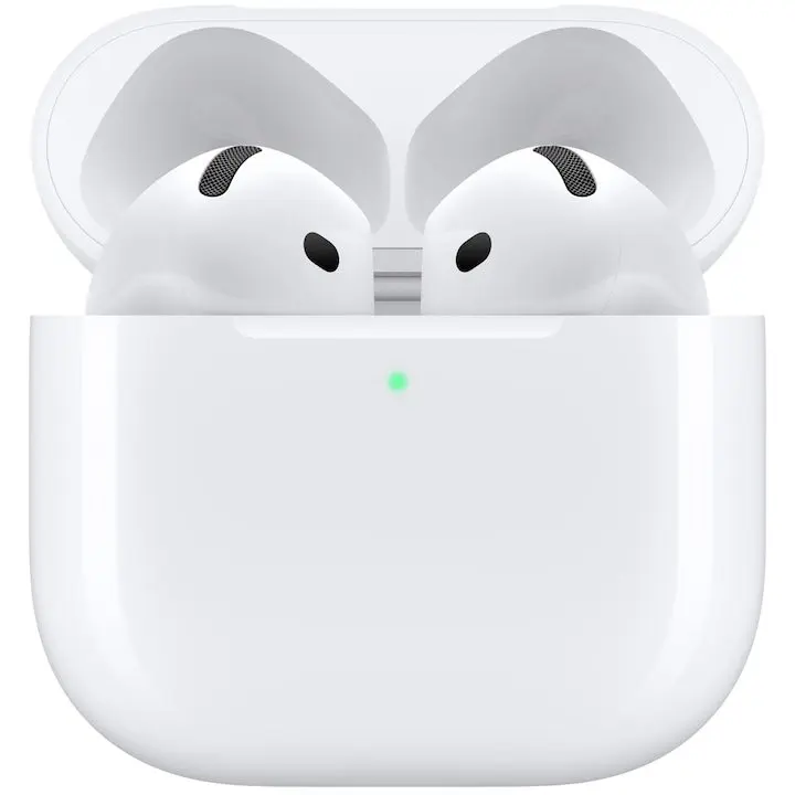 Най-добрите Слушалки тип Тапи за 2025: Безжична Свобода и Чист Звук 🎧 Слушалки Apple AirPods 4