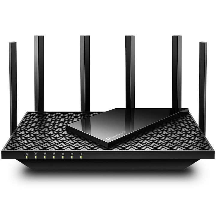 Безжични WiFi Рутери: Сравняваме Най-Добрите Безжичен рутер TP-Link Archer AXE75, AX5400, Wi-Fi 6E, Tri-Band, Gigabit, OneMesh™ технология, Beamforming, USB 3.0 порт, 6 Wi-Fi антени
