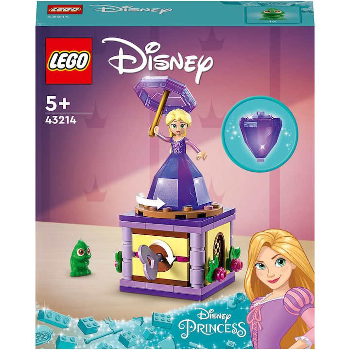 Конструктори LEGO – Магията на Конструкторите, Които Вдъхновяват Поколения LEGO® Disney Princess - Рапунцел прави пируети 43214, 89 части