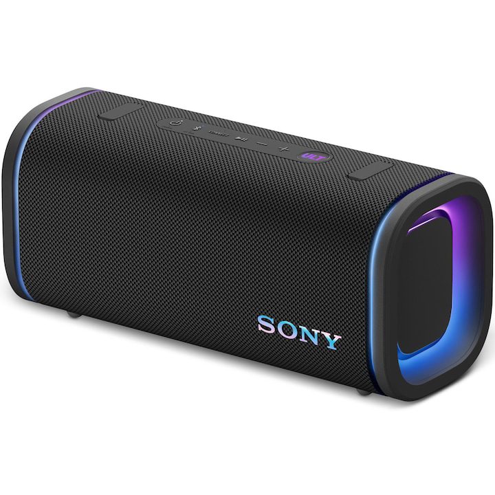 Преносима тонколона Sony ULT FIELD 5 SRS-ULT50B, Bluetooth 5.3, 2 режима на ULT Power Sound, 360 лумена, Живот на батерията 25 часа, Водоустойчивост IP67, Черен