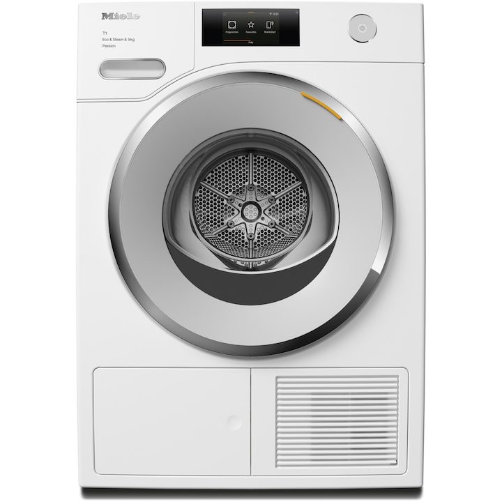 Сушилня Miele TWV 780 WP, Термопомпа, 9 кг, Клас A+++, MTouch, SteamFinish, EcoDry, WiFiConn@ct, Бял