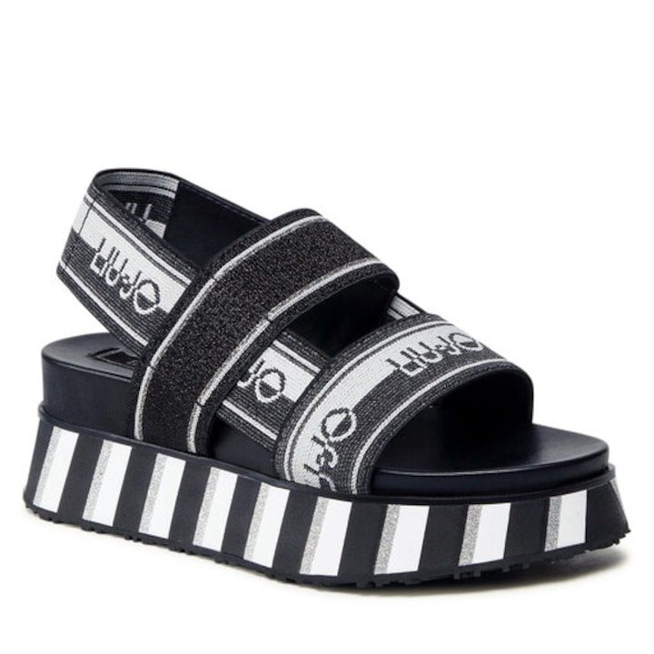 Дамски сандали – Как да Изберем? Liu Jo Frida, Дамски сандали, Черен