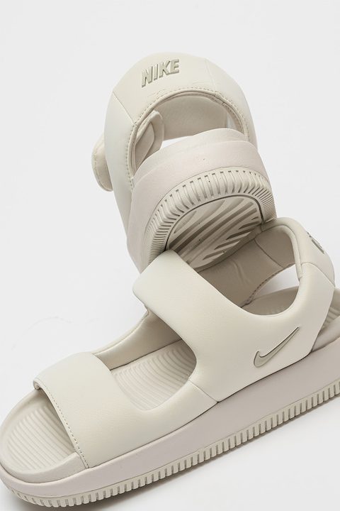Дамски сандали – Как да Изберем? Nike, Сандали Calm с велкро, Светло сив