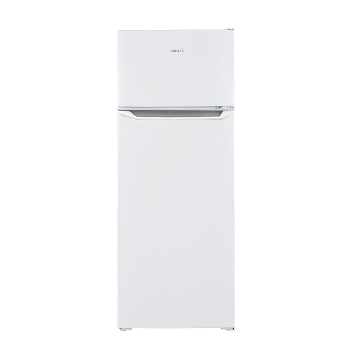 Евтин Хладилник – Кой да Изберем През 2025 г.? ❄️ Хладилник Muhler SUF144WE, Височина 144см, Бял