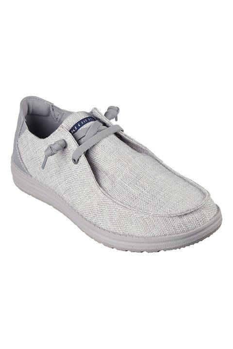 Мъжки мокасини: стил и удобство за всеки ден Skechers, Мокасини Melson - Nela с меки стелки, Сив меланж