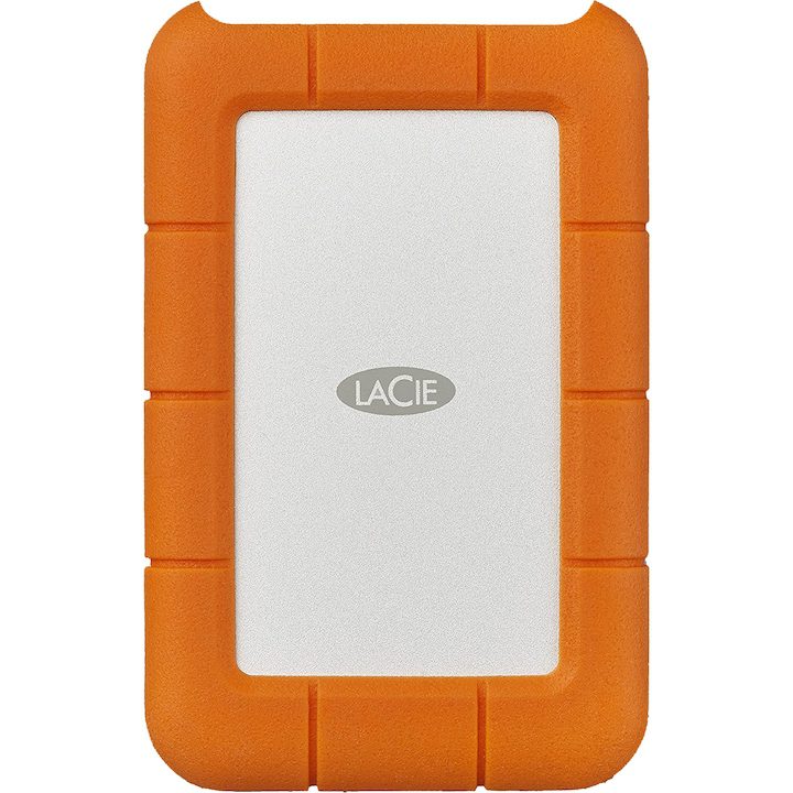 Външен Хард Диск – Помощ При Избор Външен хард диск LaCie Rugged 4TB, USB 3.1 Type C, Сребрист