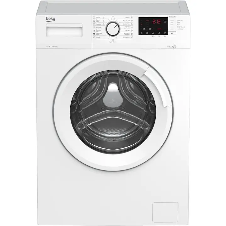 Пералня Beko WUE 6512 XWST, 6 кг, 1000 об/мин, Бял, бюджетна пералня, евтина пералня