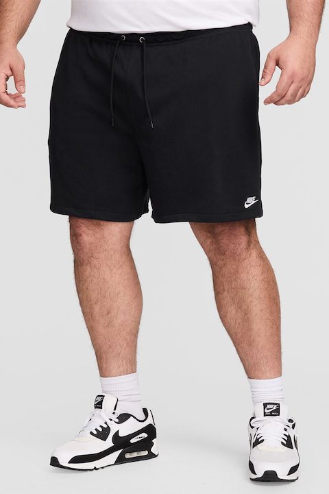 Къси Мъжки Панталони - Най-Добрата Колекция Nike, Бермуди с връзка и джобове, Черен
