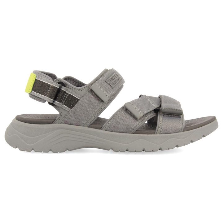 Мъжки сандали за лятото - подбрахме най-добрите Gioseppo, Текстилни сандали с велкро, Светло сив