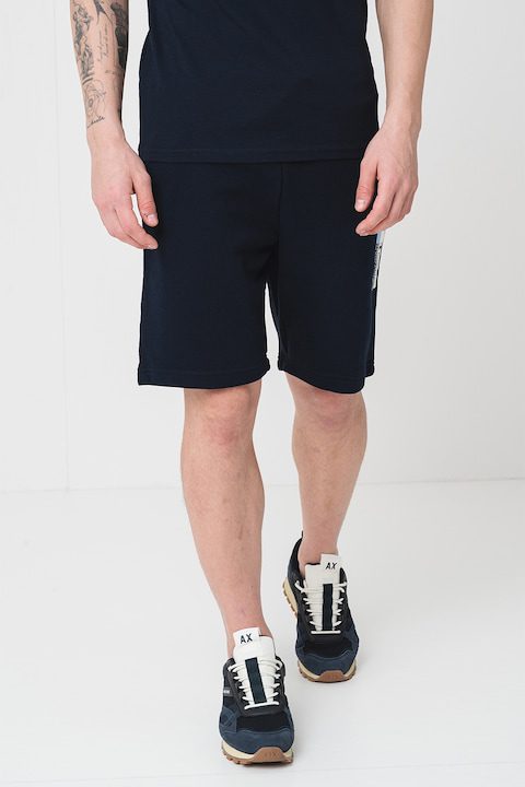 Къси Мъжки Панталони - Най-Добрата Колекция Champion, Къс спортен панталон с връзки, Тъмносин