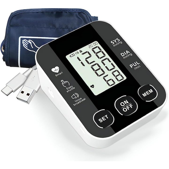 Апарати за кръвно налягане: видове, точност и съвременни решения за домашна грижа 🩺 Апарат за кръвно налягане Excitat, 100 групи памет, предаване на глас, висока точност, детектор за неравномерен сърдечен ритъм