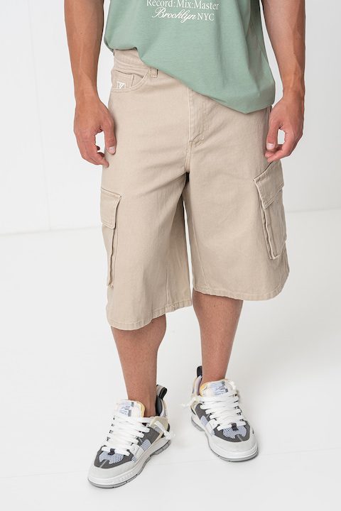 Къси Мъжки Панталони - Най-Добрата Колекция Karl Kani, Карго бермуди, Бежов