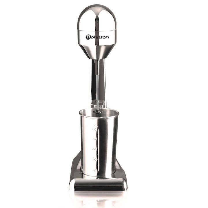 Миксер за Фрапе - Сравняваме 10-те Най-Продавани Фрапе шейкър Rohnson R448, 100W, 2 скорости, Хром, 450 мл