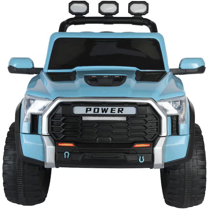 Детски електрически коли: Избор, безопасност и радост от играта 🚗🔋 Детска електрическа кола, 4х4 с дистанционно, кожена седалка, безшумни EVA колела, 12V батерия, LED светлини, звуци, USB, предпазен колан, син, за възраст 3-8 години