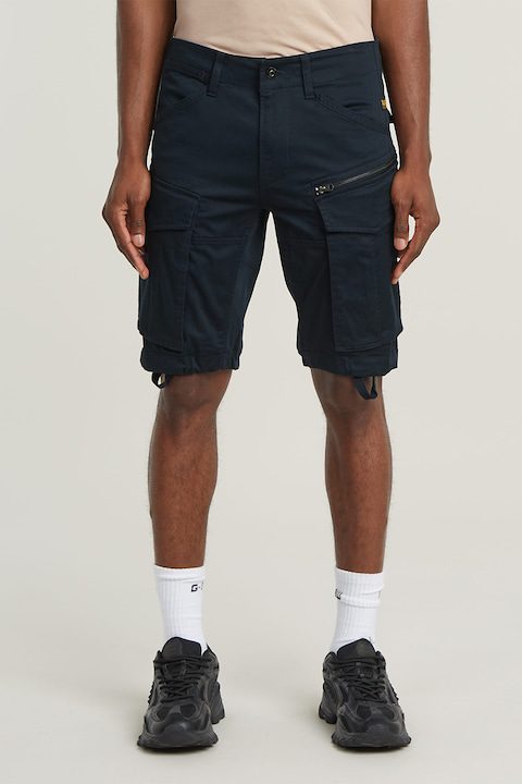 Къси Мъжки Панталони - Най-Добрата Колекция G-STAR, Слим карго бермуди, Тъмносин