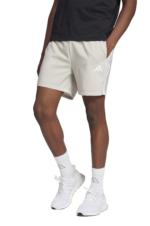 Къси Мъжки Панталони - Най-Добрата Колекция adidas Sportswear, Шорти с лого встрани, Слонова кост
