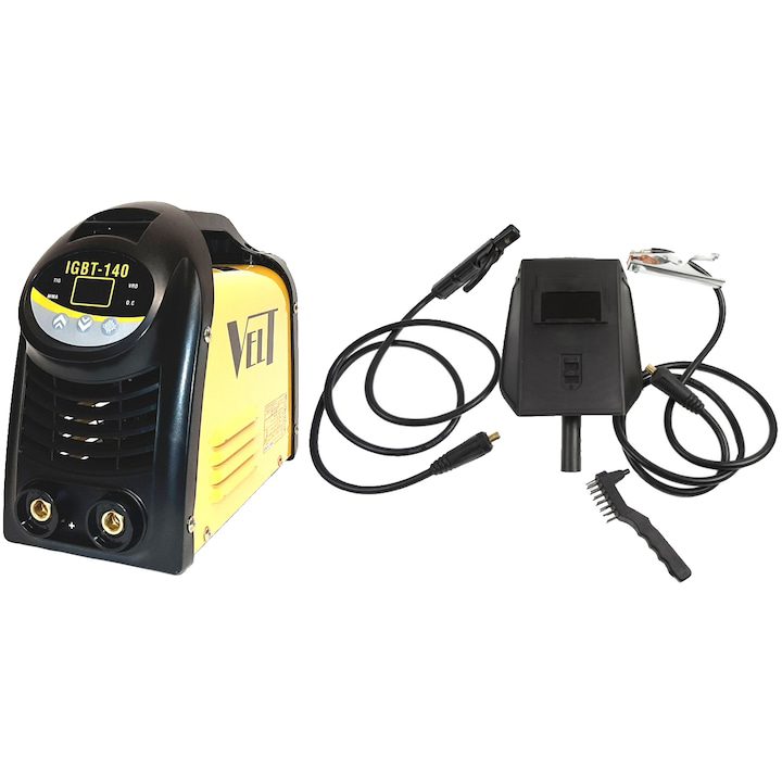 Инверторен Eлектрожен – Бъдещето на Заваряването Инверторен електрожен DC Profesional Velt IGBT 140, Функция за повдигане TIG, VRD