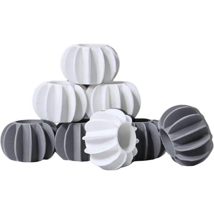 Вълнени Топки за Сушилня – Природно Решение за По-Бързо и Ефективно Сушене на Дрехи Комплект от 8 топки за пералня и сушилня, намалява времето за сушене, предотвратява набръчкването и заплитането на дрехите, предотвратява статичното зареждане, компактен, за многократна употреба, многоцветен