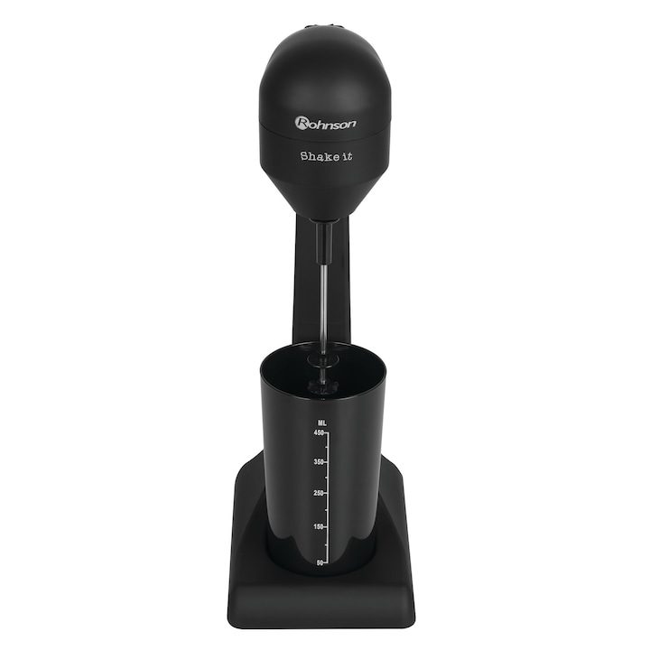 Миксер за Фрапе - Сравняваме 10-те Най-Продавани Миксер за фрапе Stand-alone Rohnson R447, 100W, 2 скорости, 0.5 л, Черен