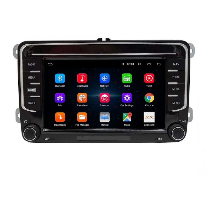 Добра Навигация за Кола: Най-Високо Оценяваните През 2025 Година Мултимедия с навигация Volkswagen Golf 5, Caddy, Golf 6, Passat B6, Passat B7, 2004 - 2015, Android, 4+1+16