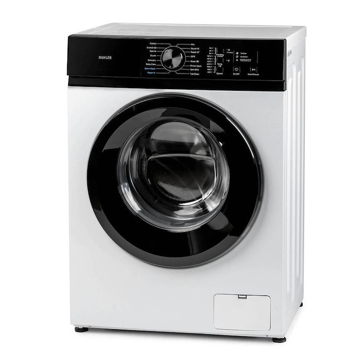 Промо пакет:
Пералня Muhler IWM610NWA, Клас А, Инверторна, 6kg, 1000rpm +
Парна ютия Muhler SI-2520C, 2400W, Керамично покритие, бюджетна пералня, евтина пералня