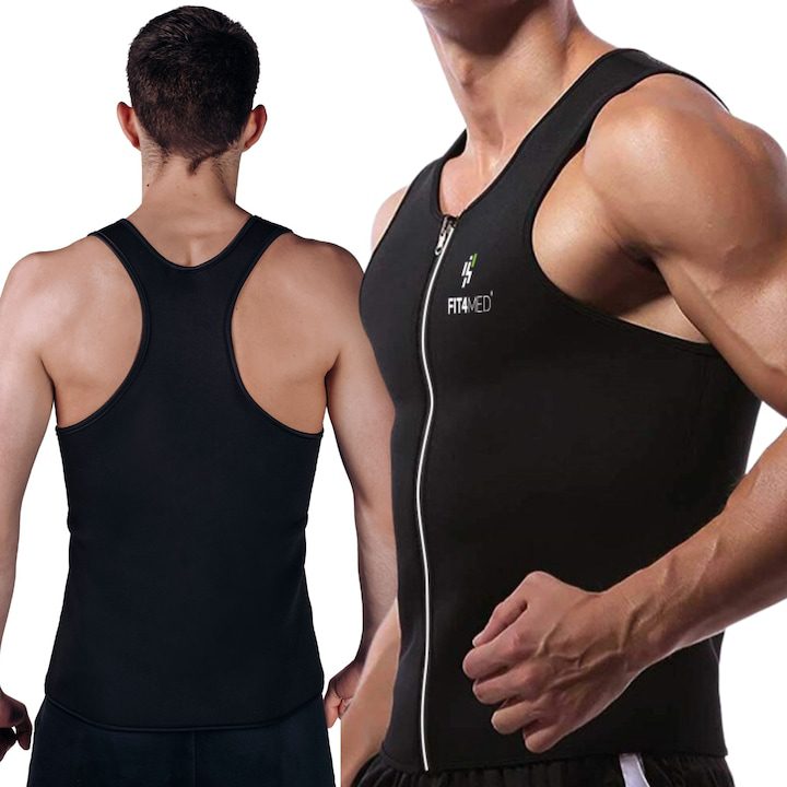 Колан за Отслабване - Кой е Най-Ефективен? Неопренов колан за отслабване, Mardil, черен