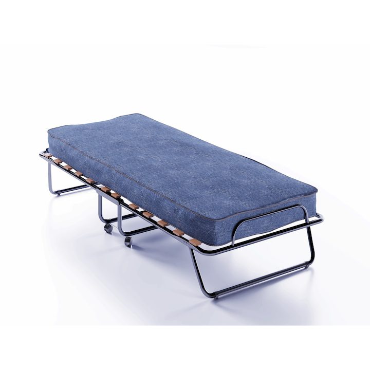 Походно Легло с Матрак - Комфорт и Практичност Сгъваемо, походно легло Milano с матрак 10 см
