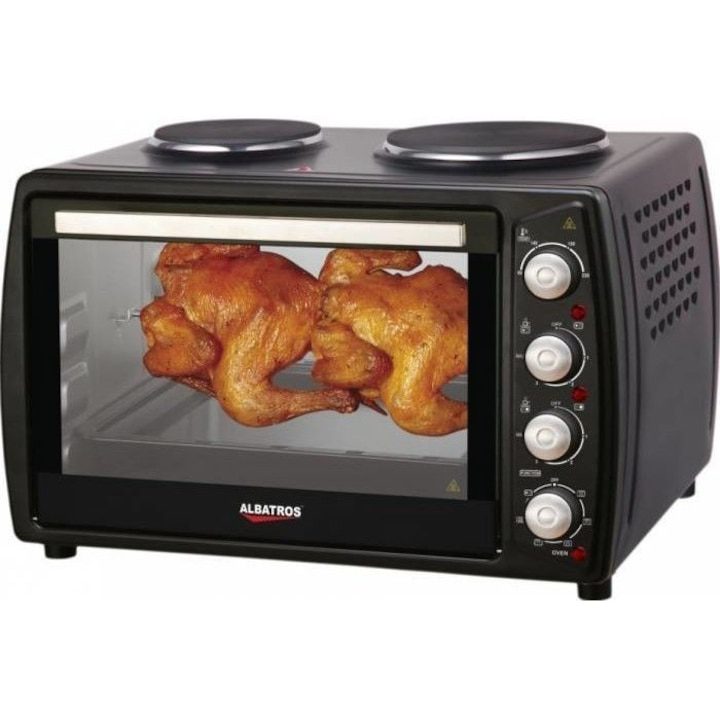 Електрическа фурна Albatros, 63 литра, 3200W, A63BPRC2