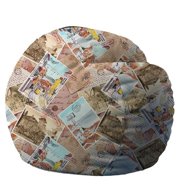 Как да Изберем Идеалния Барбарон? Барбарон Pufrelax King Size Wanderlust, 600л., Перящ се калъф, Пълнеж с микс от мемори пяна и дунапрен, Многоцветен