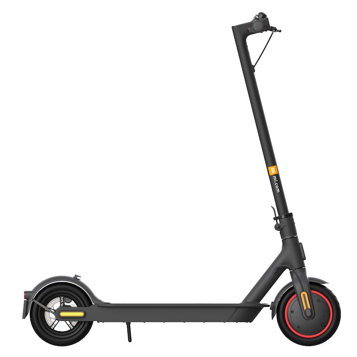 Електрическа тротинетка Xiaomi Mi Electric Scooter Pro 2, Мощност на мотора 300 W, Автономия 45 км, Максимална скорост 25 км/ч, Черен