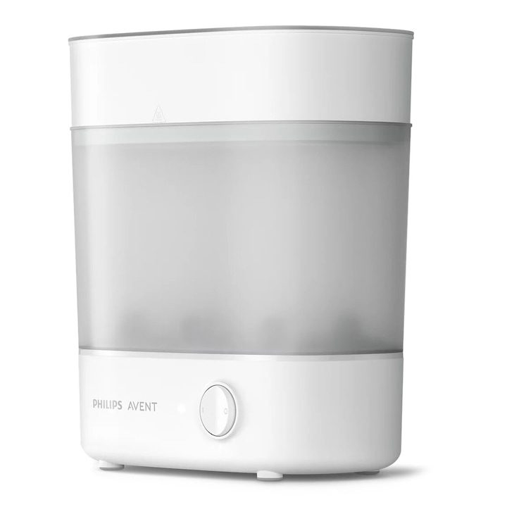 Електрически Стерилизатор за Бебешки Шишета - Топ 10 Най-Продаваните Електрически стерилизатор Philips Avent SCF291/00, дренажна тава, стерилизация за 10 минути, компактен дизайн, 220V