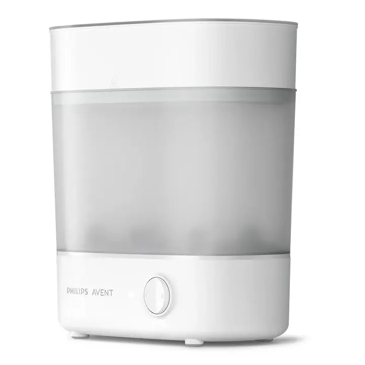 Електрически Стерилизатор за Бебешки Шишета - Топ 10 Най-Продаваните Електрически стерилизатор Philips Avent SCF291/00, дренажна тава, стерилизация за 10 минути, компактен дизайн, 220V