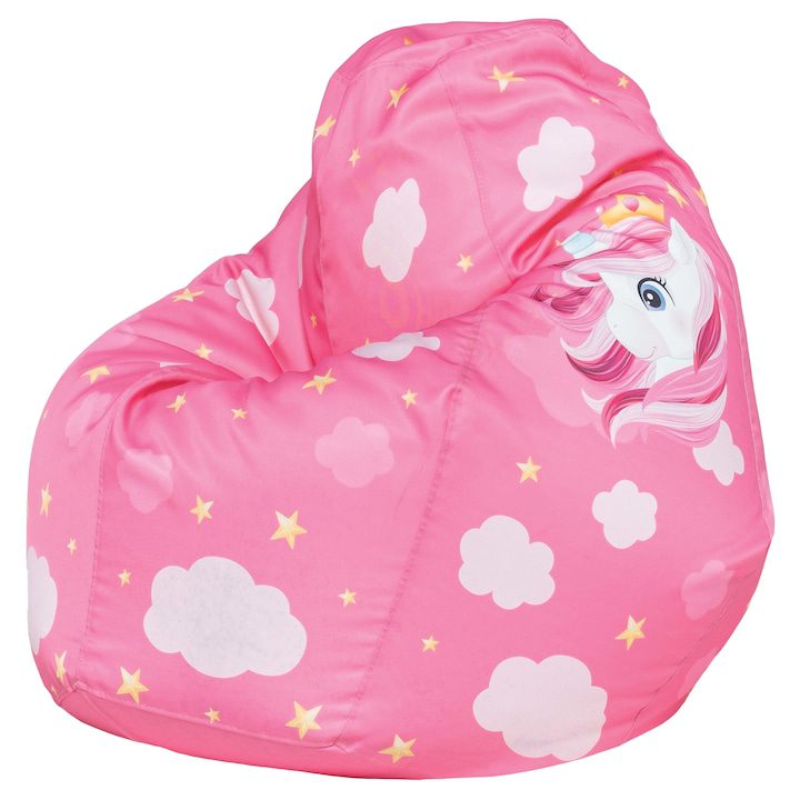 Как да Изберем Идеалния Барбарон? Детски пуф, барбарон, Розов, Водоустойчив плат